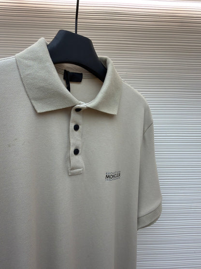 Logo Patch Polo Shirt