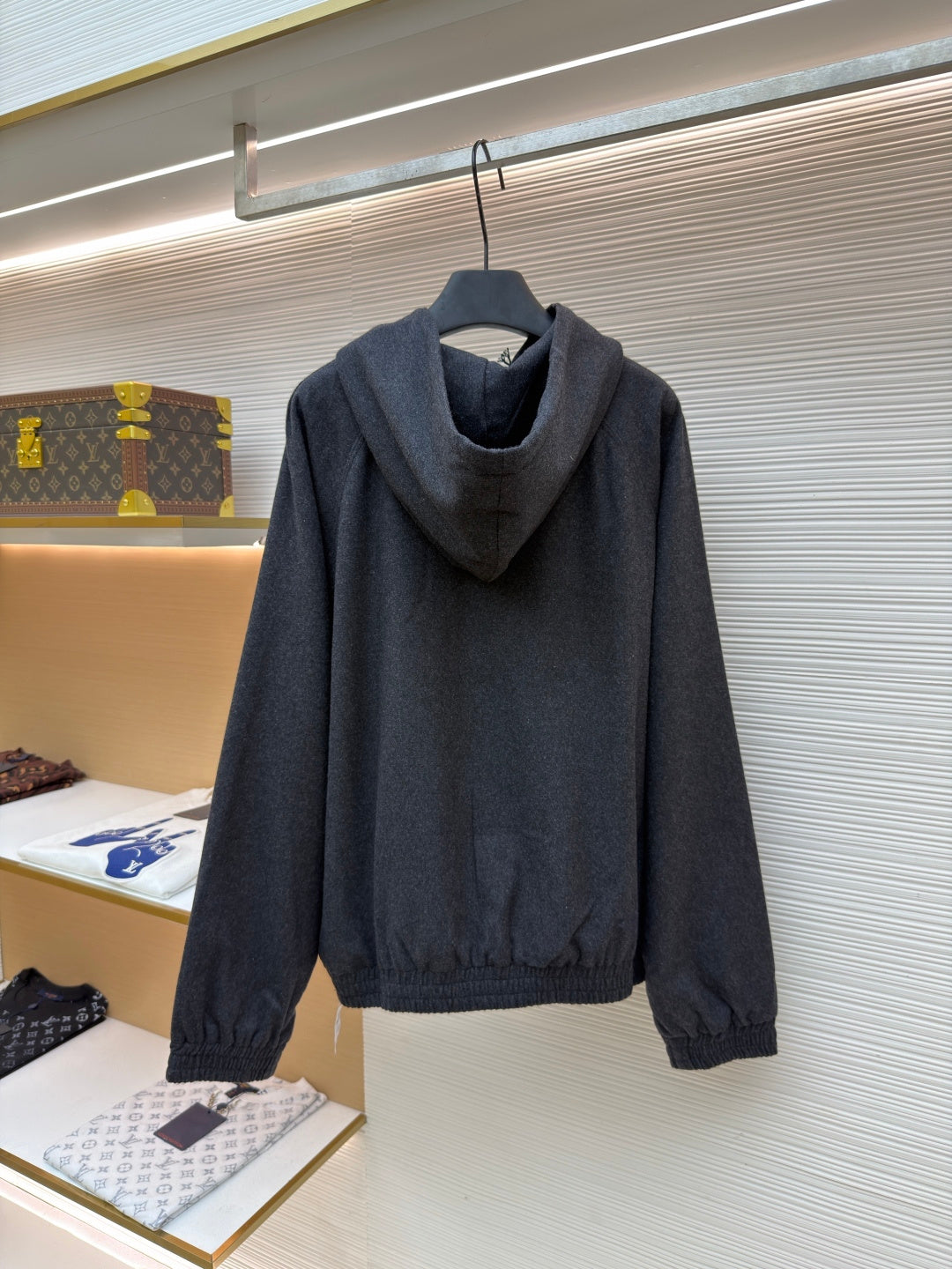 Cashmere Hooded Jacket