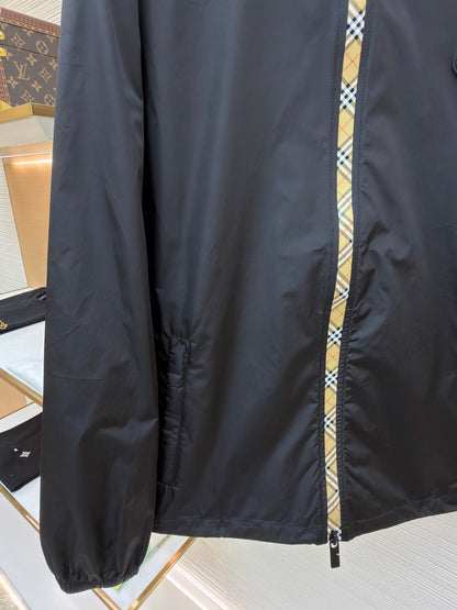 Vintage Check Hooded Jacket