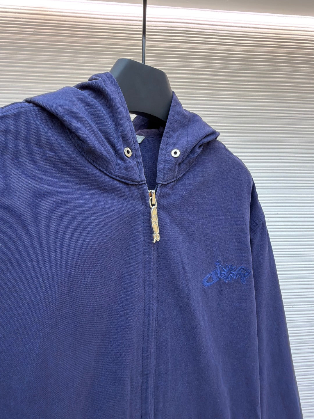 Embroidered Zip Jacket