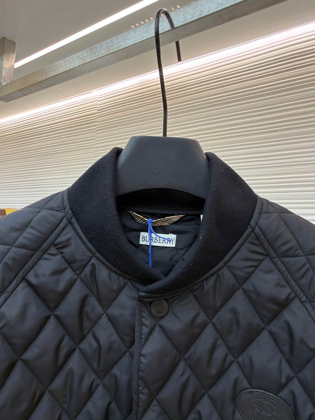 Vintage Check Down Jacket