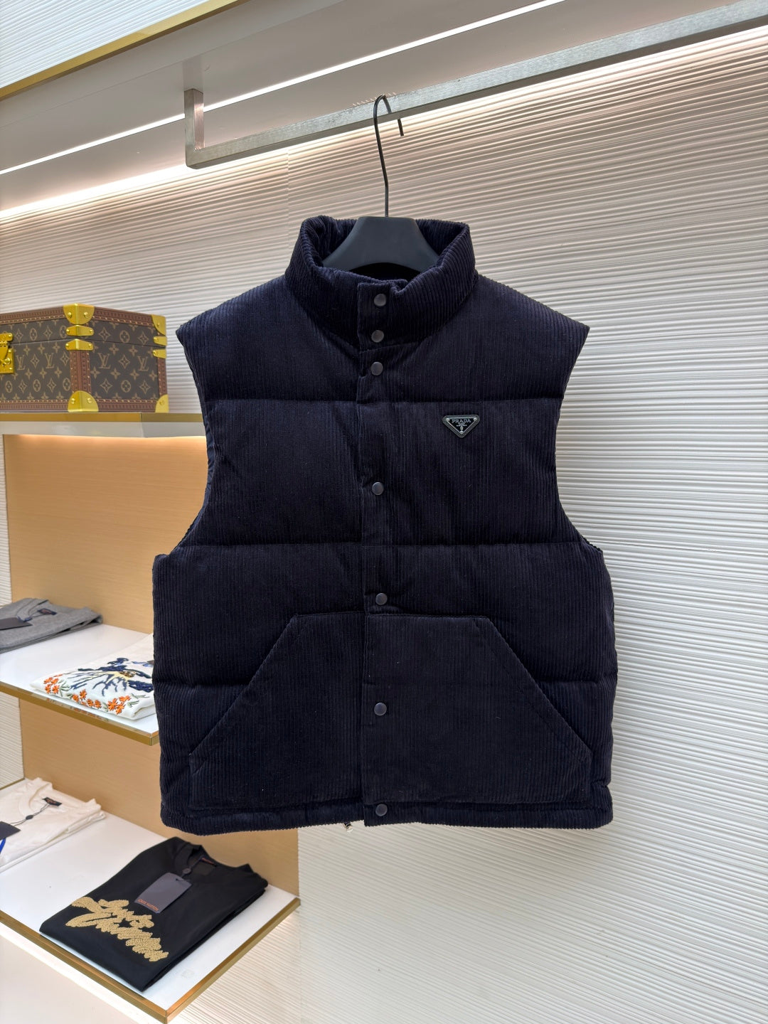 Corduroy Down Gilet