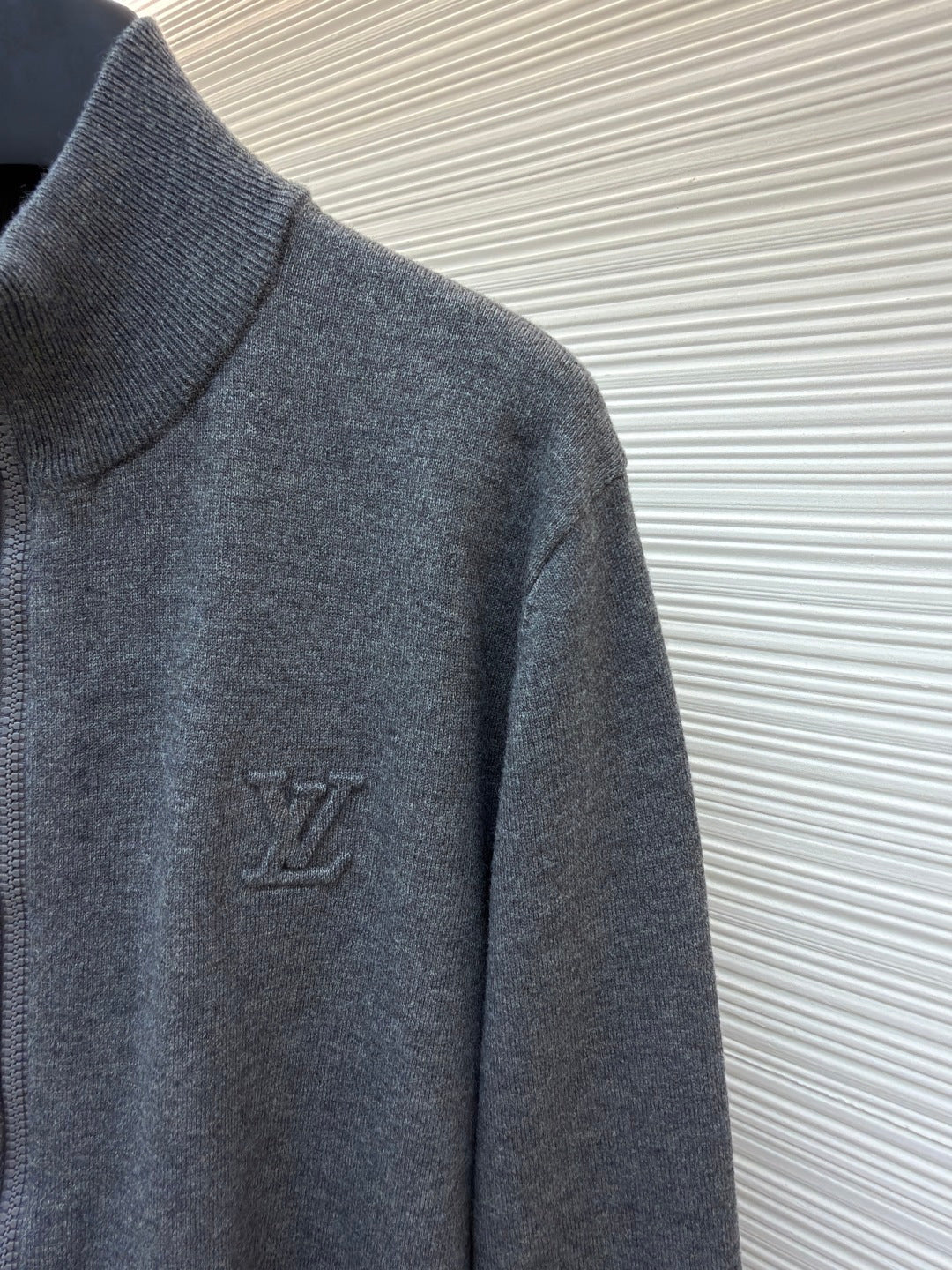 LV Logo Cashmere Crewneck Sweater
