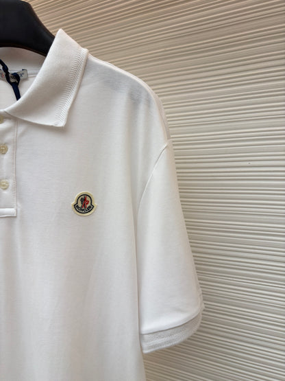 Logo Patch Polo Shirt