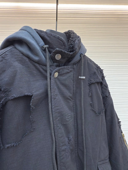 Destroyed Down Jacket