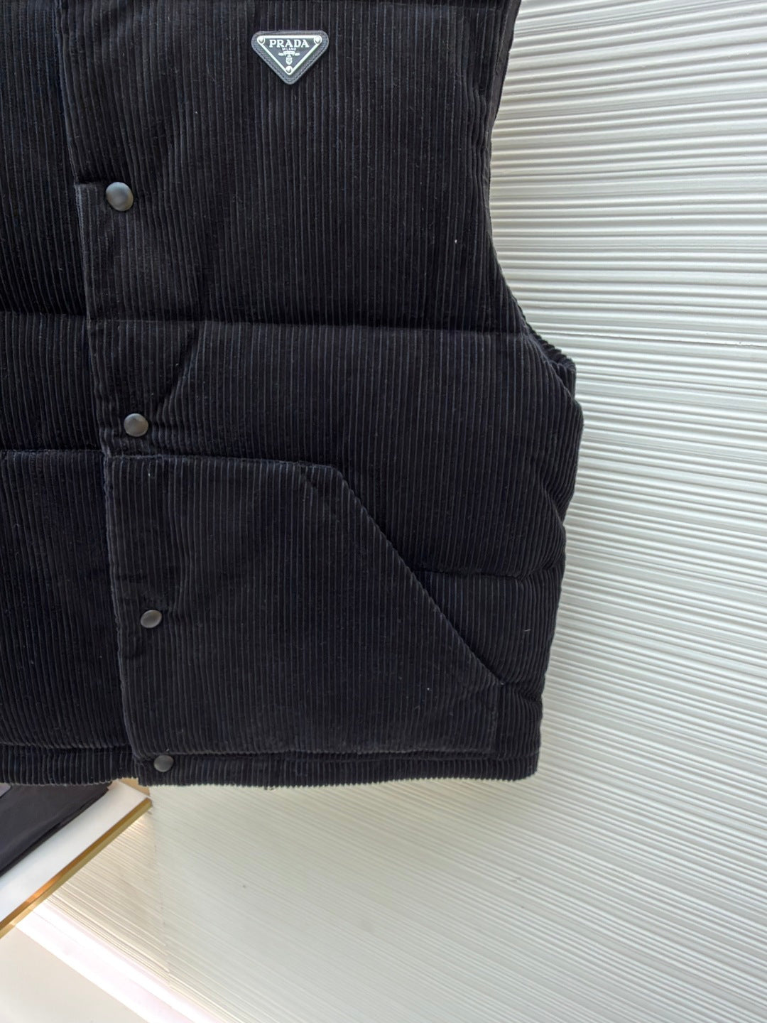 Corduroy Down Gilet