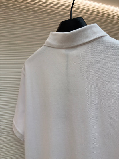 Logo Patch Polo Shirt