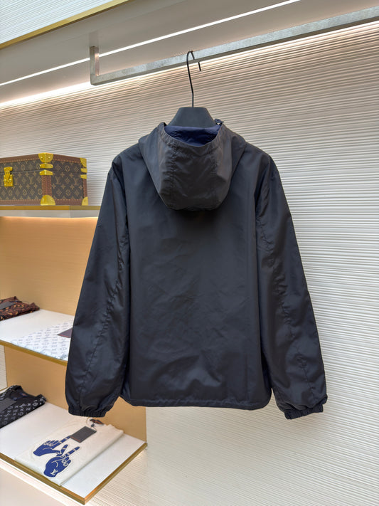 Triangle Logo Hooded Jacket