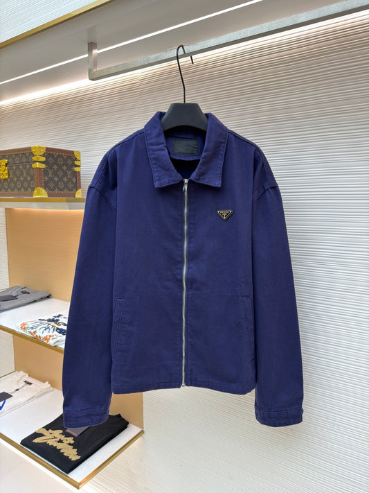 Triangle Logo Denim Jacket