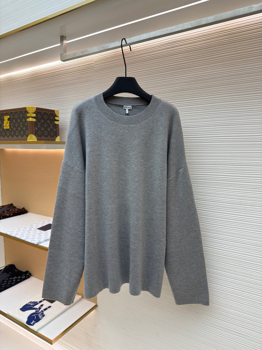 Embroidered Crewneck Sweater