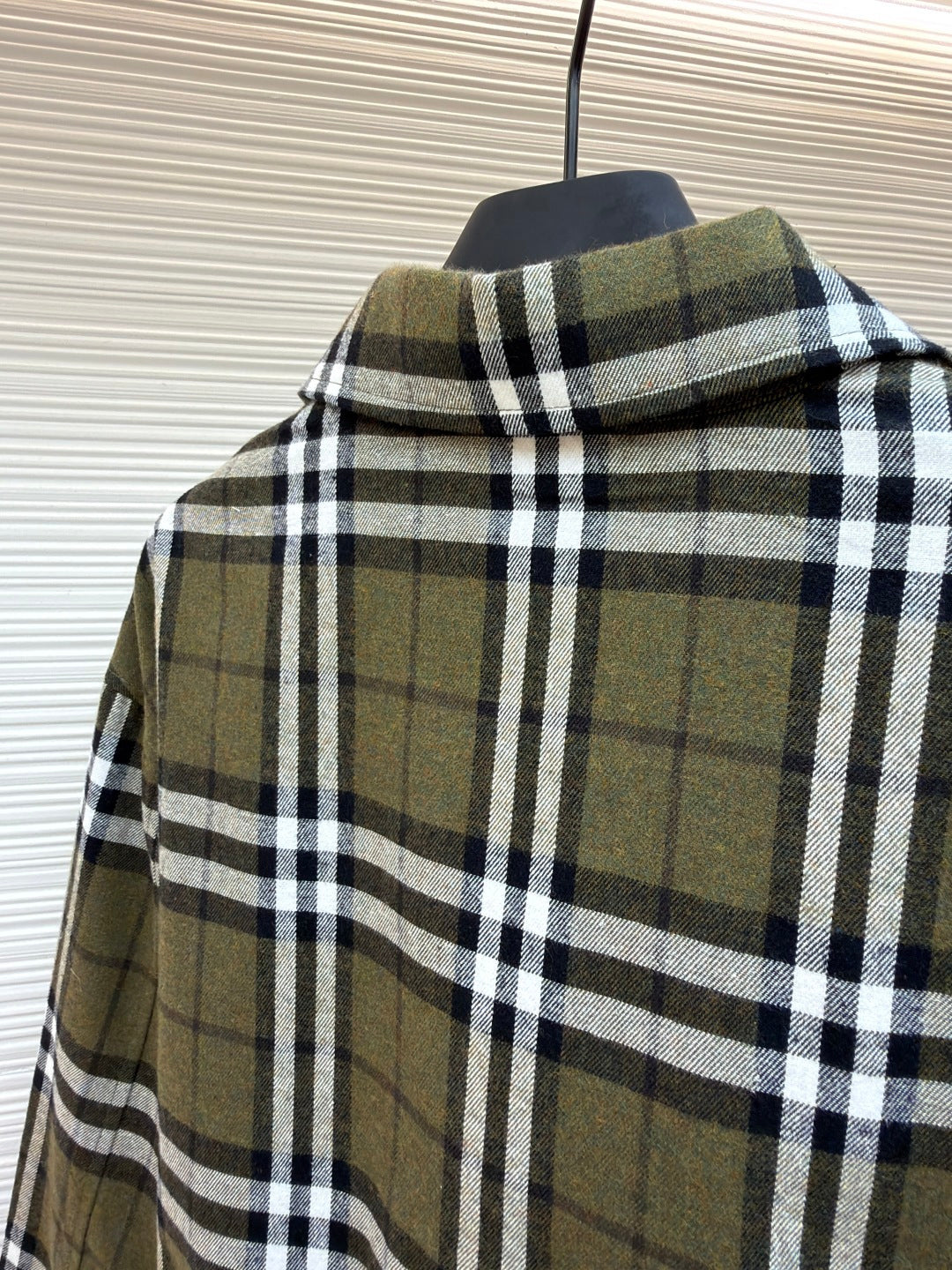 Vintage Check Cashmere Jacket