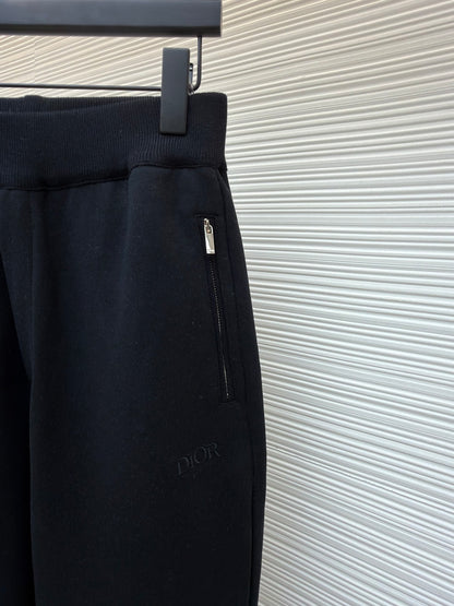 Oblique Cashmere Trousers