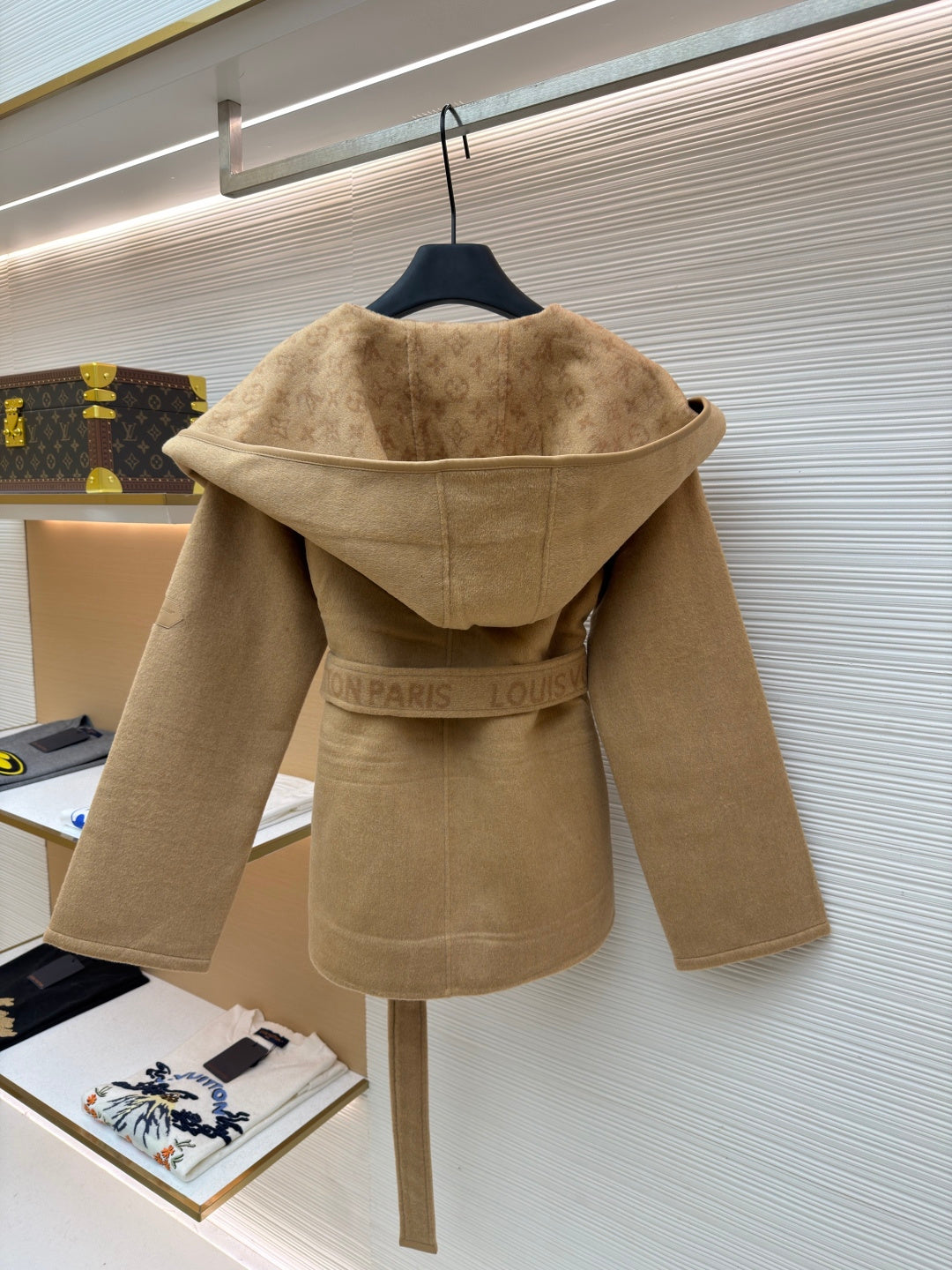 Wool Hooded Coat