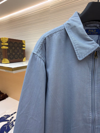 Embroidered Zip Jacket