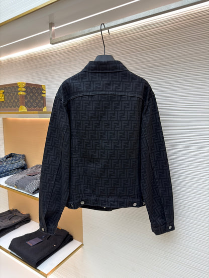 Graphic Denim Jacket