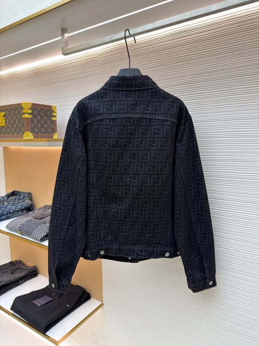 Graphic Denim Jacket