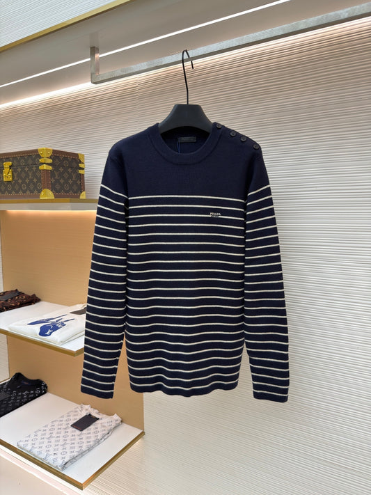 Embroidered Crewneck Sweater