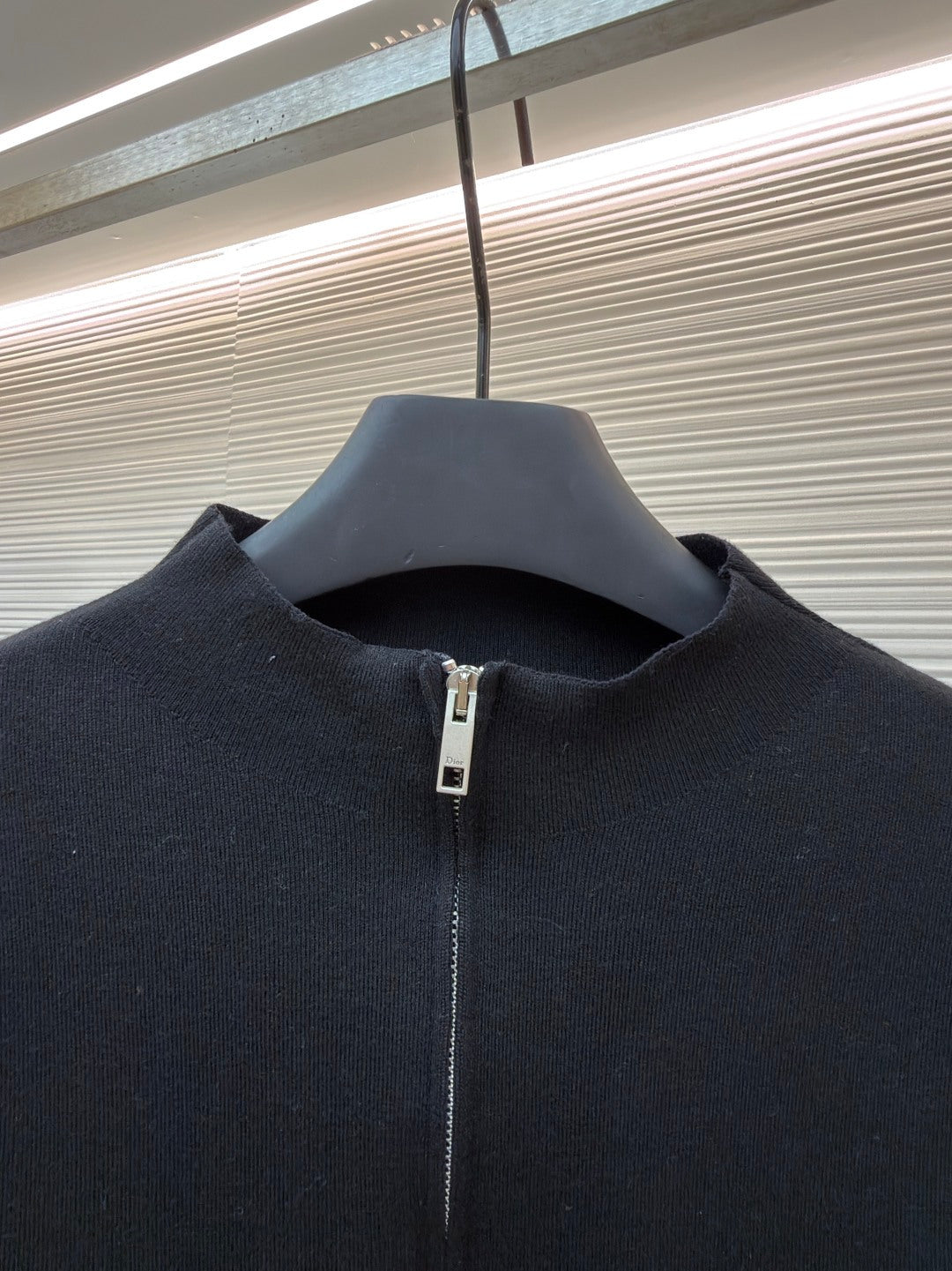 CD Logo Wool Knit Cardigan