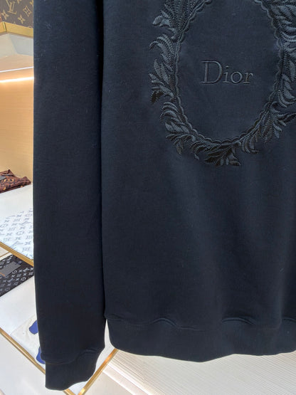 Embroidered Crewneck Sweatshirt