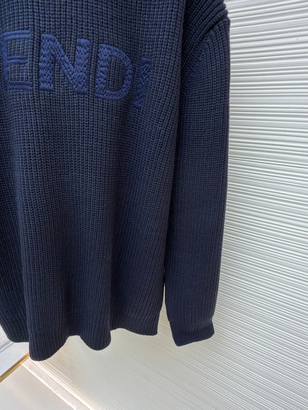 Logo Wool Crewneck Sweater