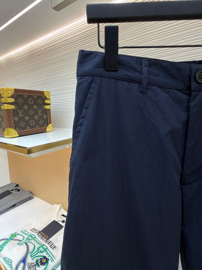 Embroidered Cargo Trousers