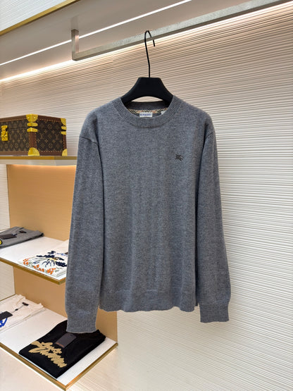 Embroidered Crewneck Sweater