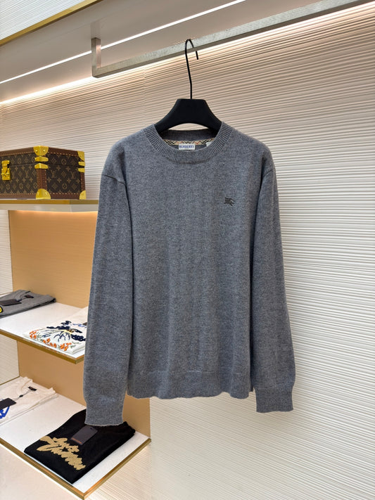 Embroidered Crewneck Sweater