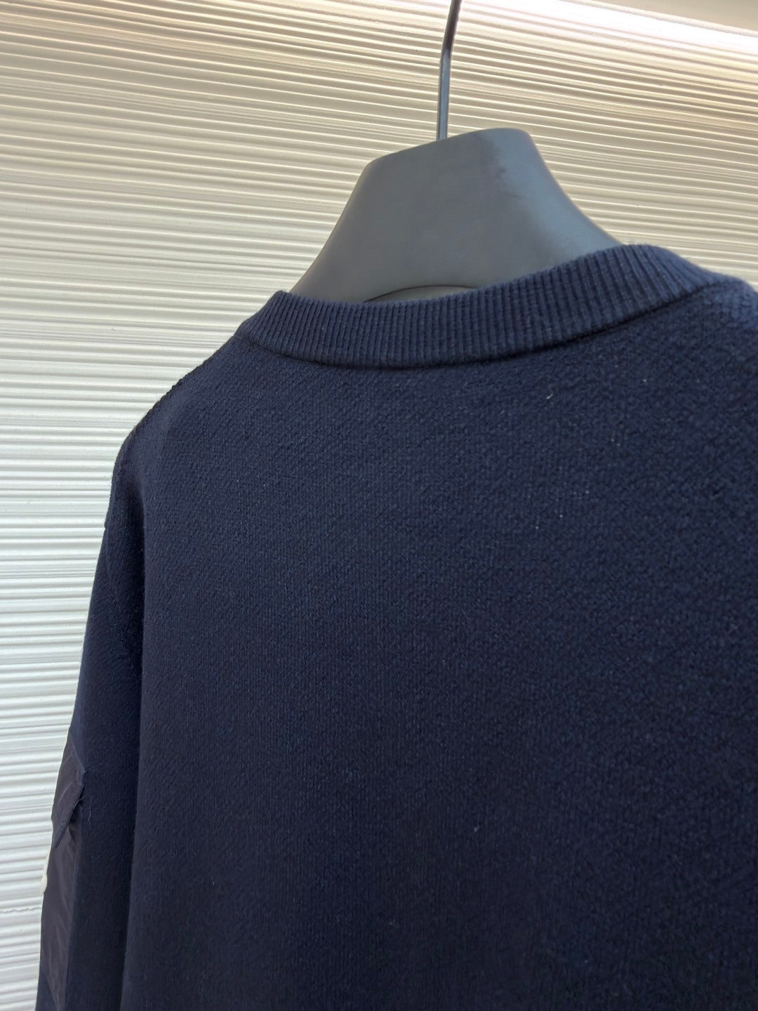 Logo Patch Crewneck Sweater
