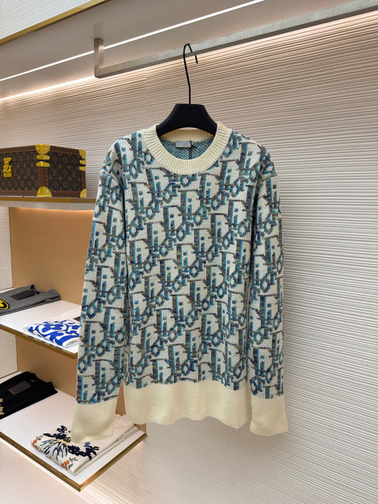 Oblique Crewneck Sweater