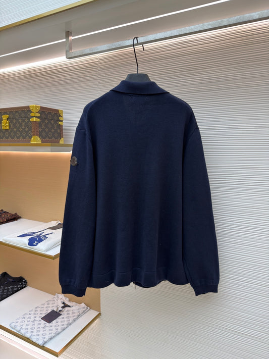 Logo Patch Zip Jacket