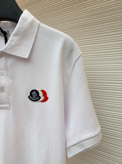 Logo Patch Polo Shirt