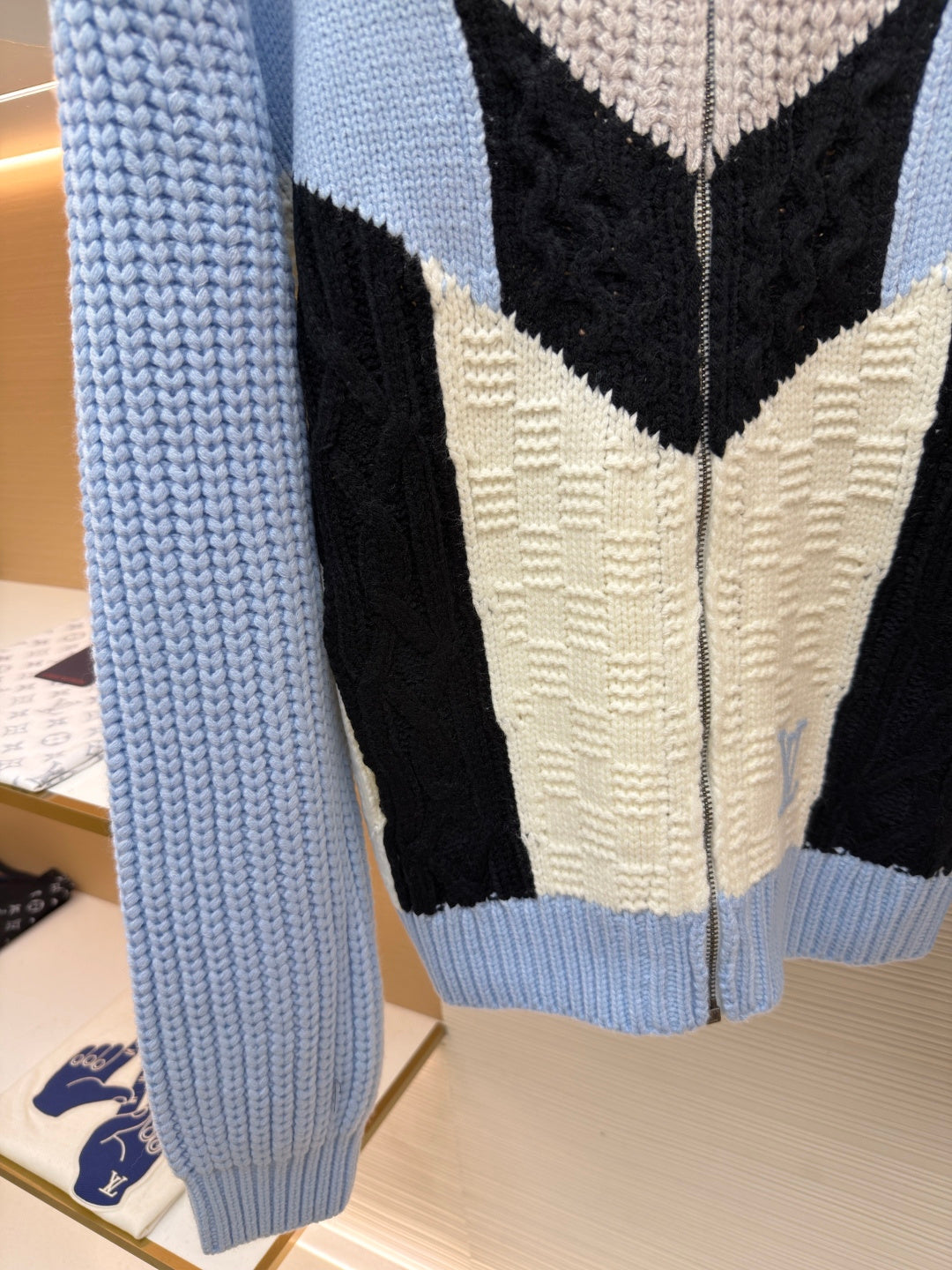 LV Logo Crewneck Sweater