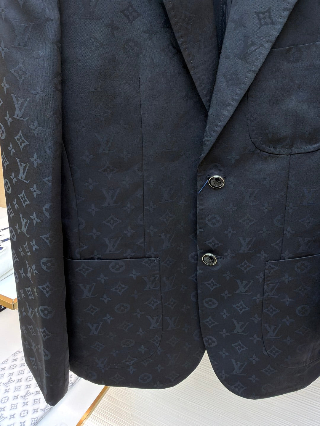 LV Logo Tailored Blazer