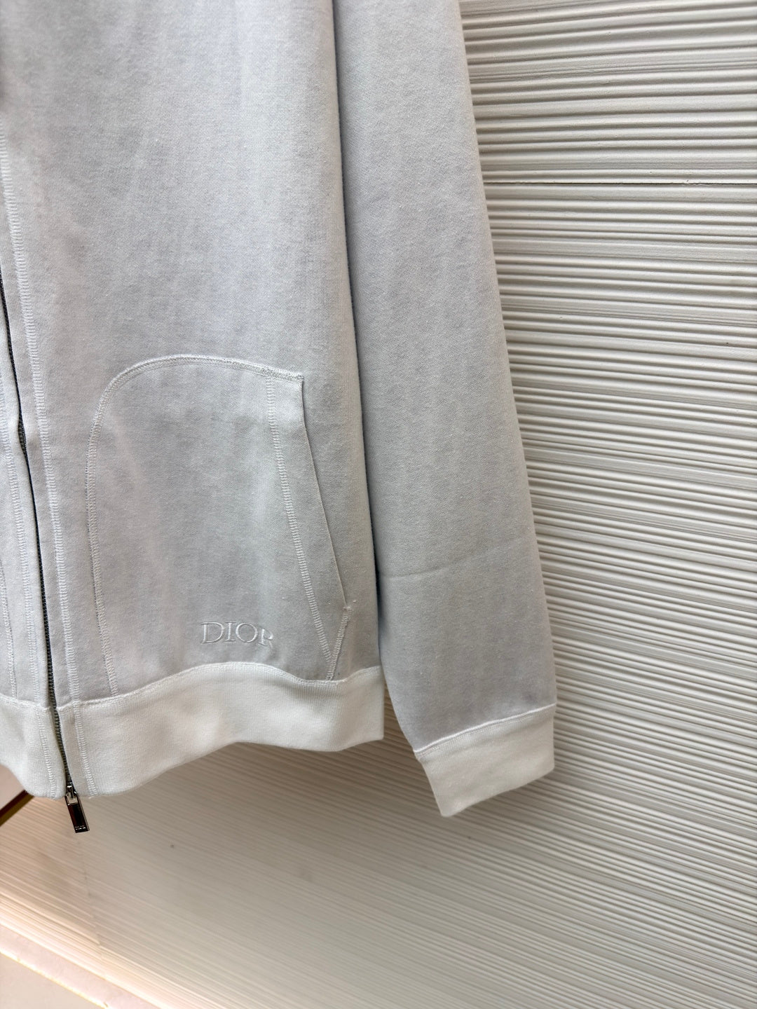 Oblique Cashmere Knit Cardigan