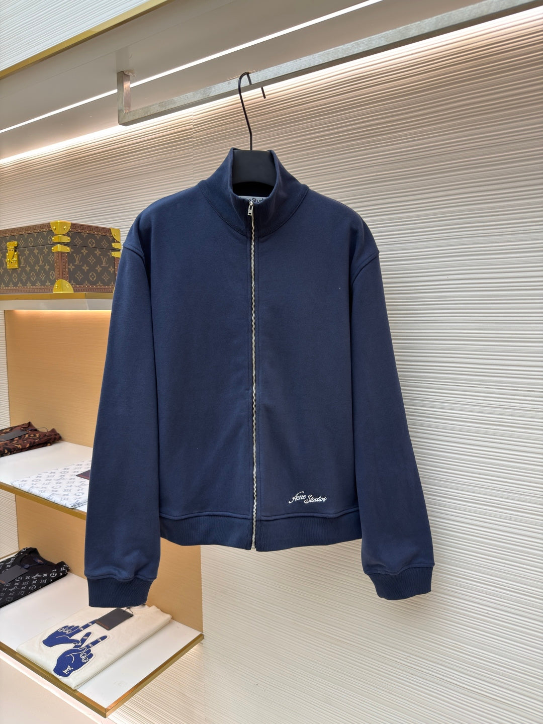 Embroidered Zip Jacket
