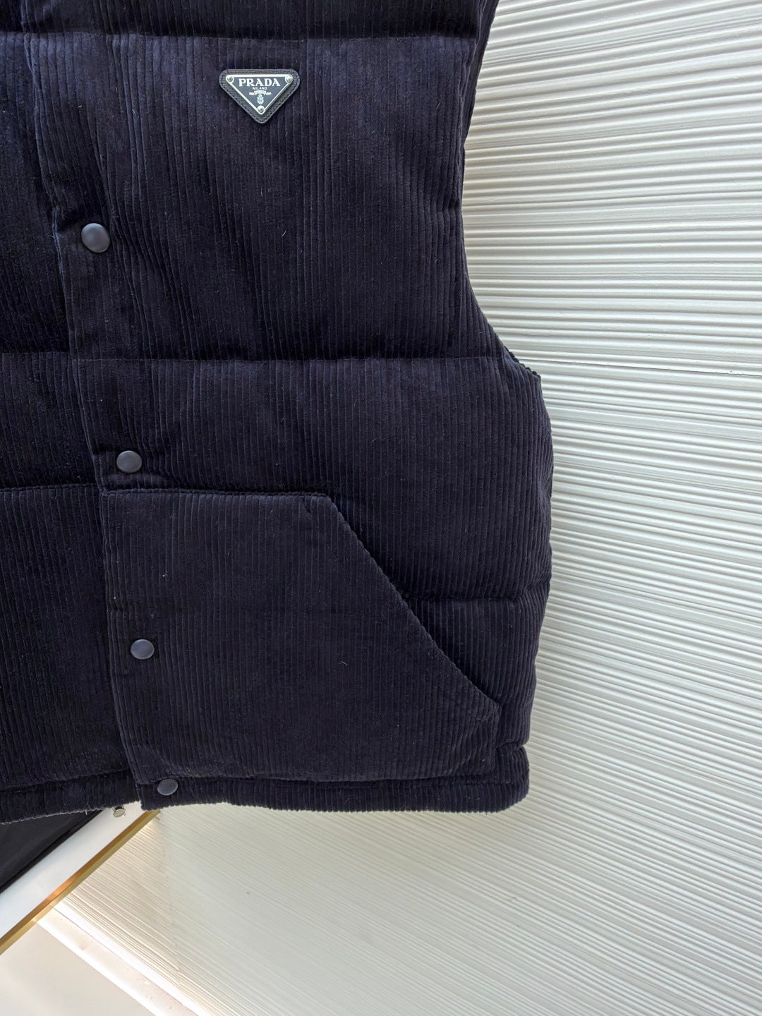 Corduroy Down Gilet