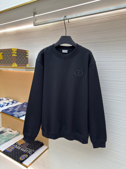 Embroidered Crewneck Sweatshirt