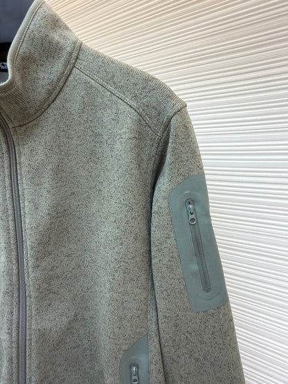 Embroidered Windbreaker Jacket