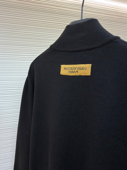 LV Logo Cashmere Crewneck Sweater