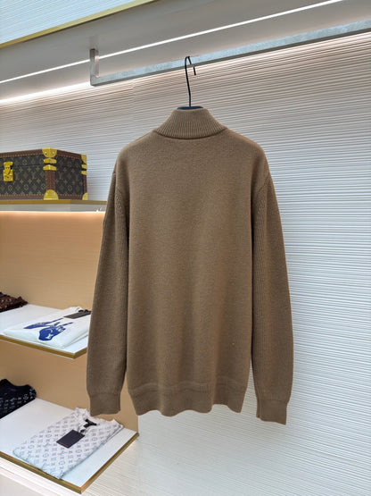 Logo Patch Knit Cardigan