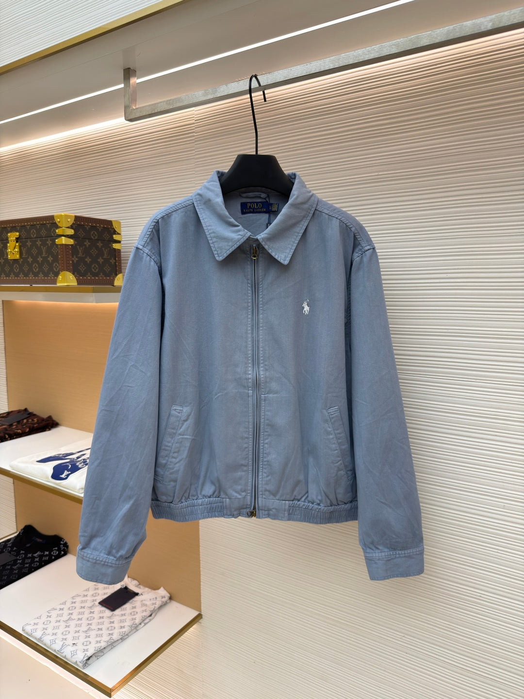 Embroidered Zip Jacket