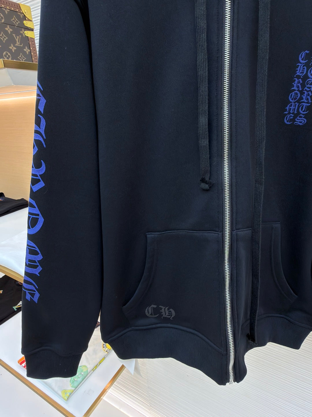 Gothic Logo Zip Jacket