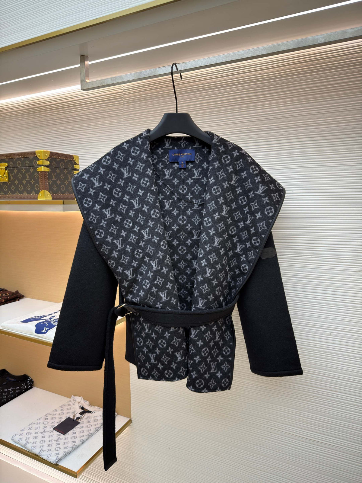 Wool Hooded Coat