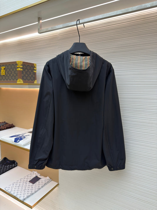 Logo Hooded Jacket