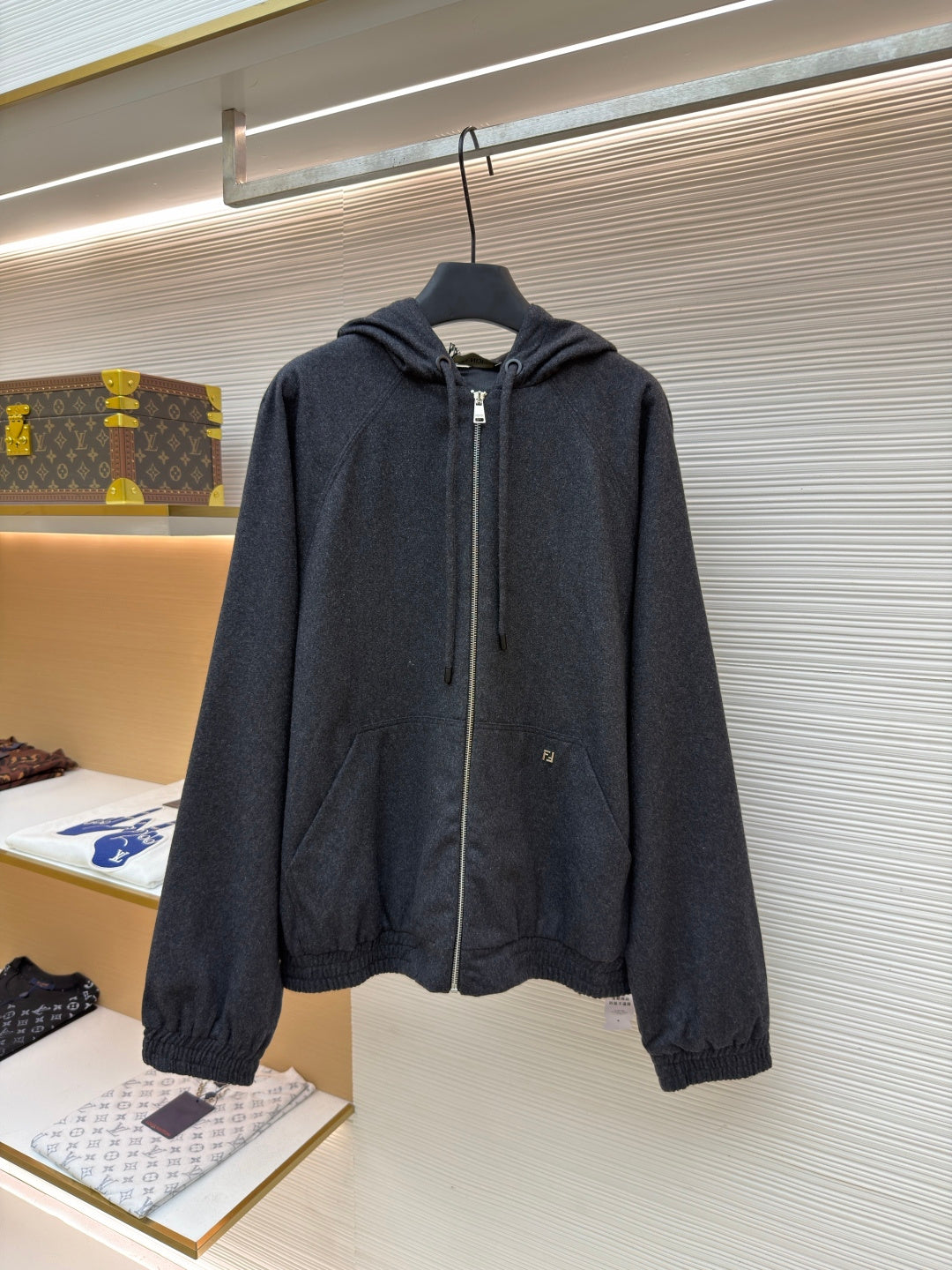 Cashmere Hooded Jacket