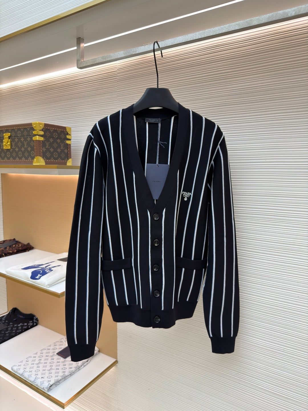 Embroidered Knit Cardigan