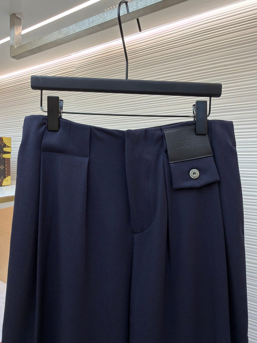 Logo Patch Relaxed Trousers