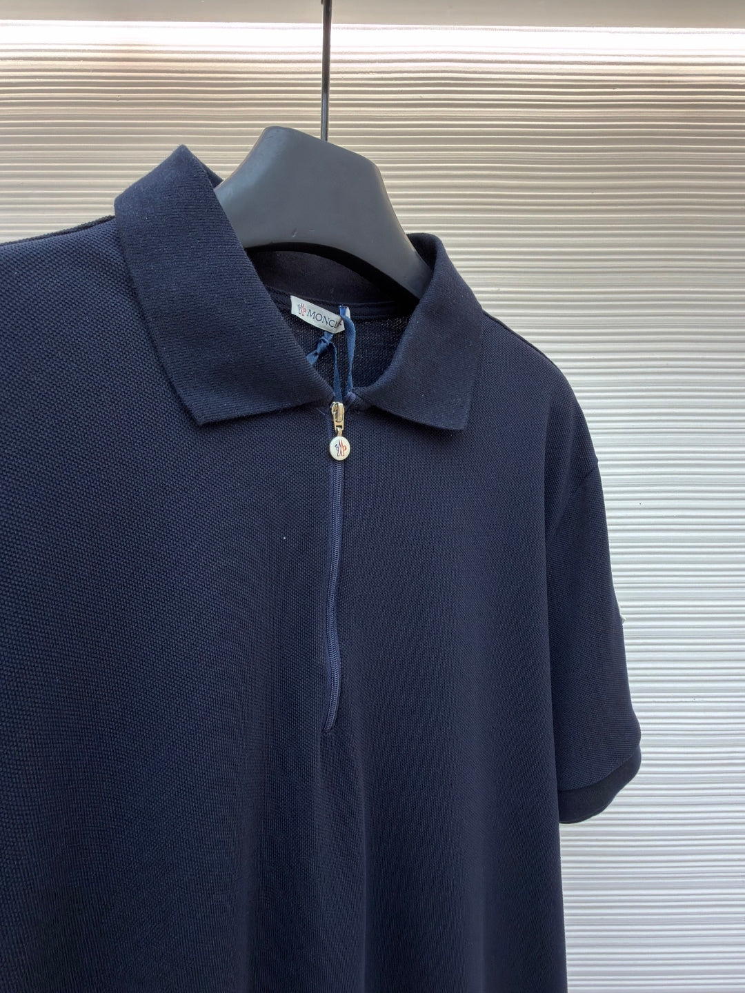 Logo Patch Zip Polo