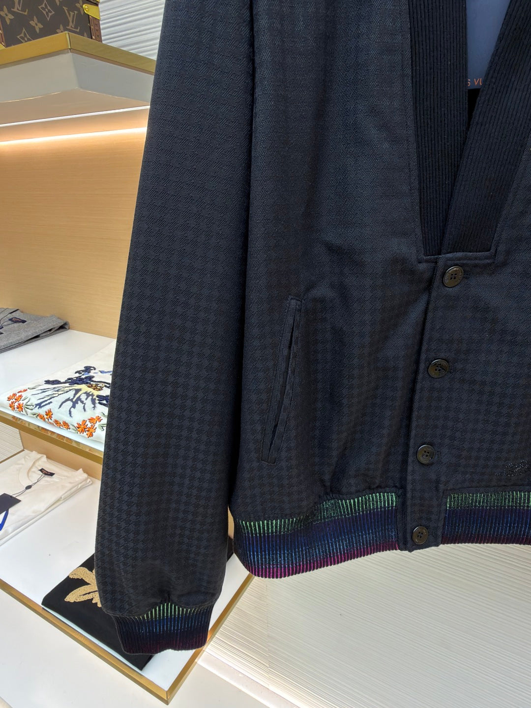 Wool Knit Cardigan