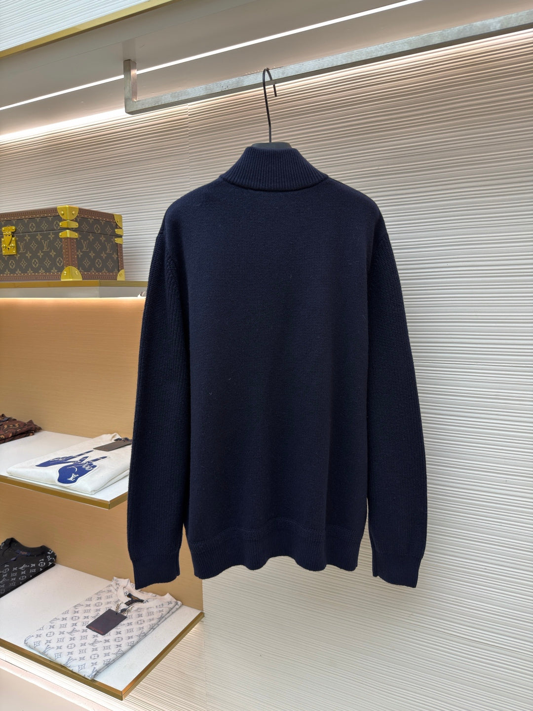 Logo Patch Knit Cardigan